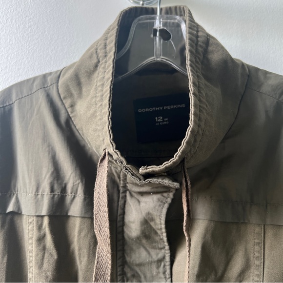 Dorothy Perkins military inspired spring jacket - Picture 2 of 9